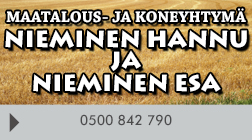 Maatalous- ja Koneyhtymä Nieminen Hannu ja Nieminen Esa logo